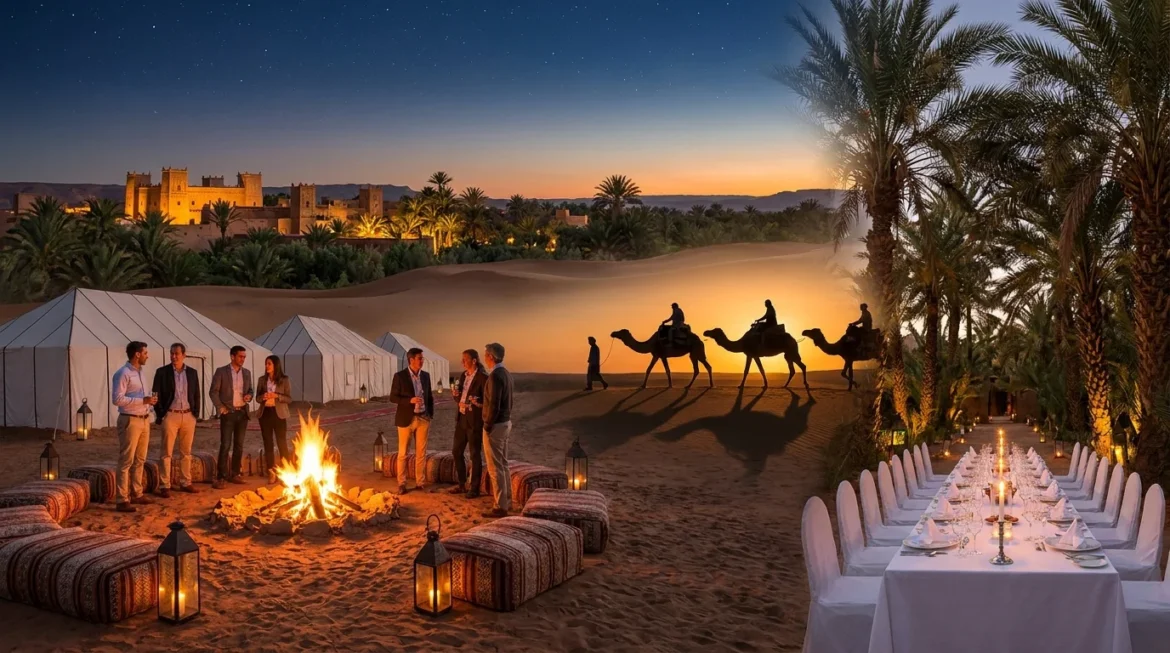 Executives_around_campfire_desert